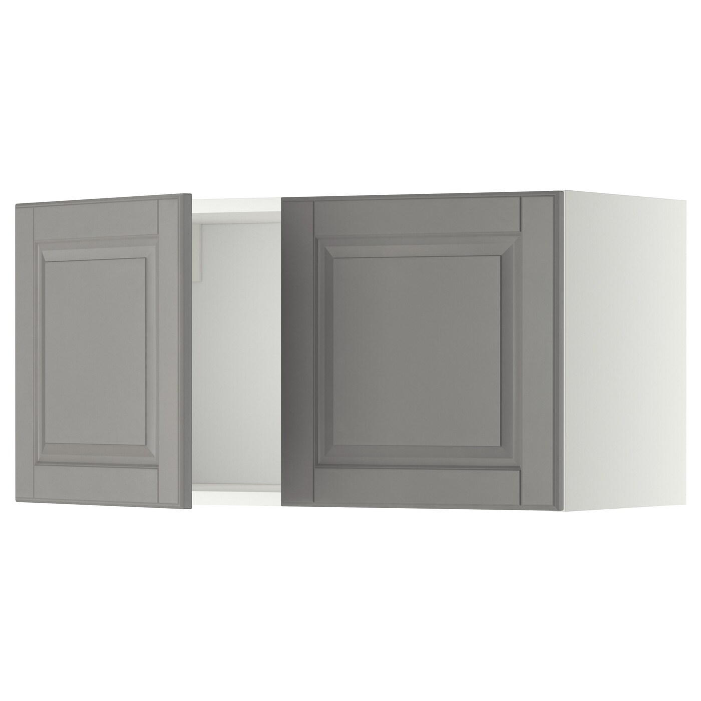 Навесной шкаф - METOD IKEA/ МЕТОД ИКЕА, 40х80 см, белый/серый