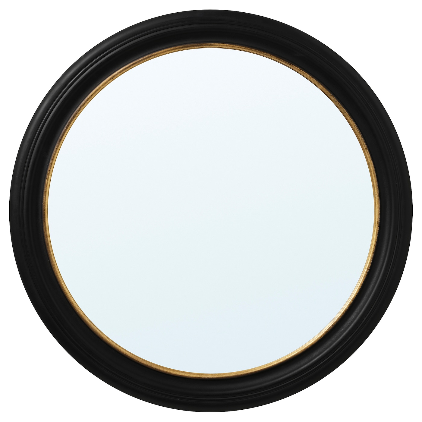 Настенное зеркало - ALMARÖD / ALMARОD  IKEA/ АЛМАРОД ИКЕА, 80 см, черный