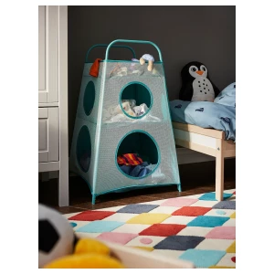 Второе фото. Детский ковер - IKEA BUSENKEL/БУСЕНКЕЛЬ ИКЕА, 160х130 см, разноцветный