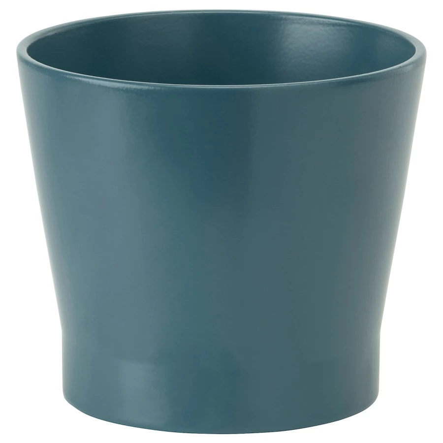 Горшок для растений - IKEA PAPAJA, 9 см, темно-синий, ПАПАЙЯ ИКЕА (изображение №1)