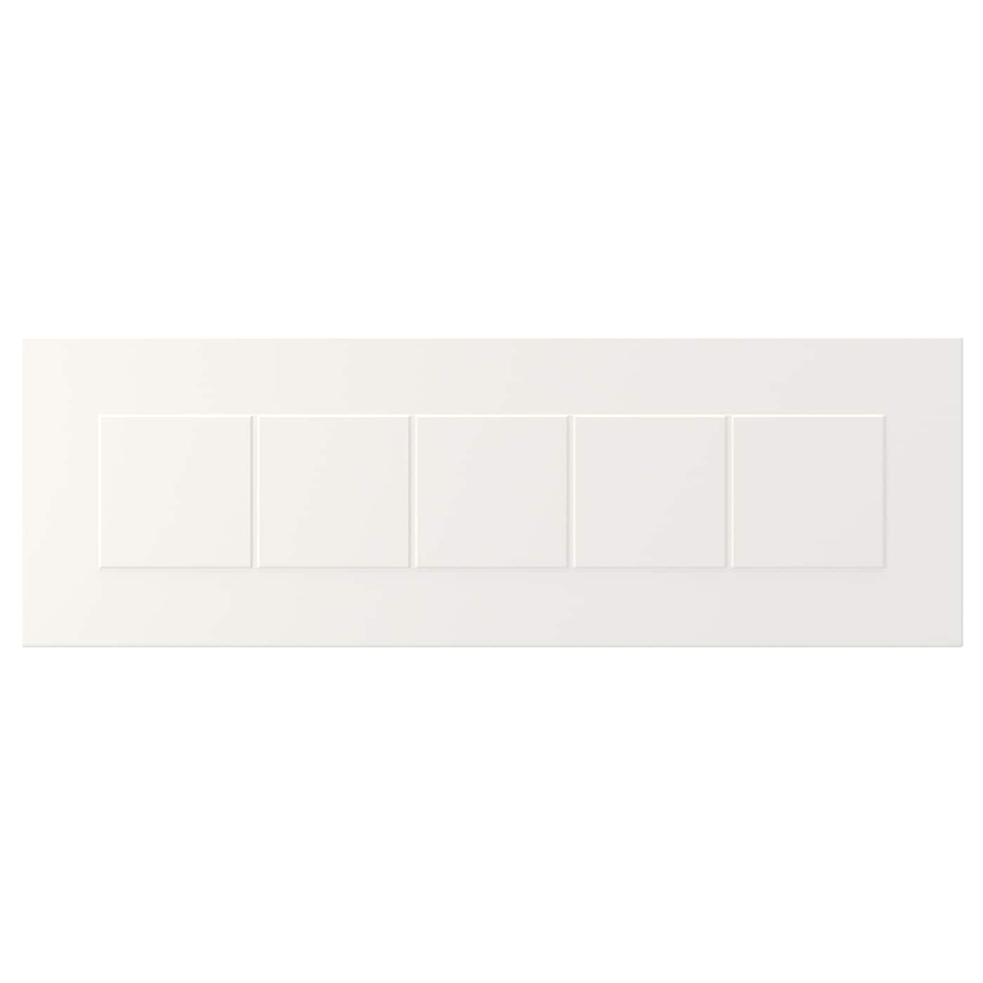 Фасад ящика - IKEA STENSUND, 20х60 см, белый, СТЕНСУНД ИКЕА
