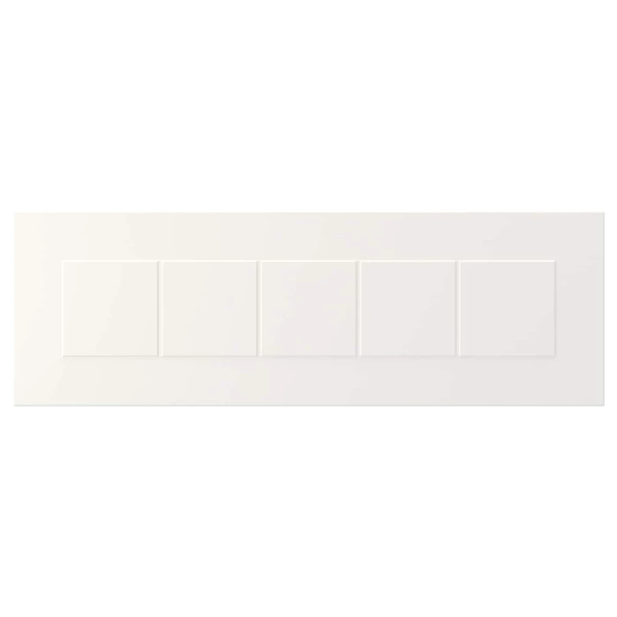 Фасад ящика - IKEA STENSUND, 20х60 см, белый, СТЕНСУНД ИКЕА (изображение №1)