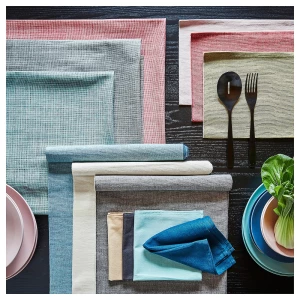 Второе фото. Тканевые салфетки - IKEA SVARTSENAP, 35x35см, СВАРЦЕНАП ИКЕА