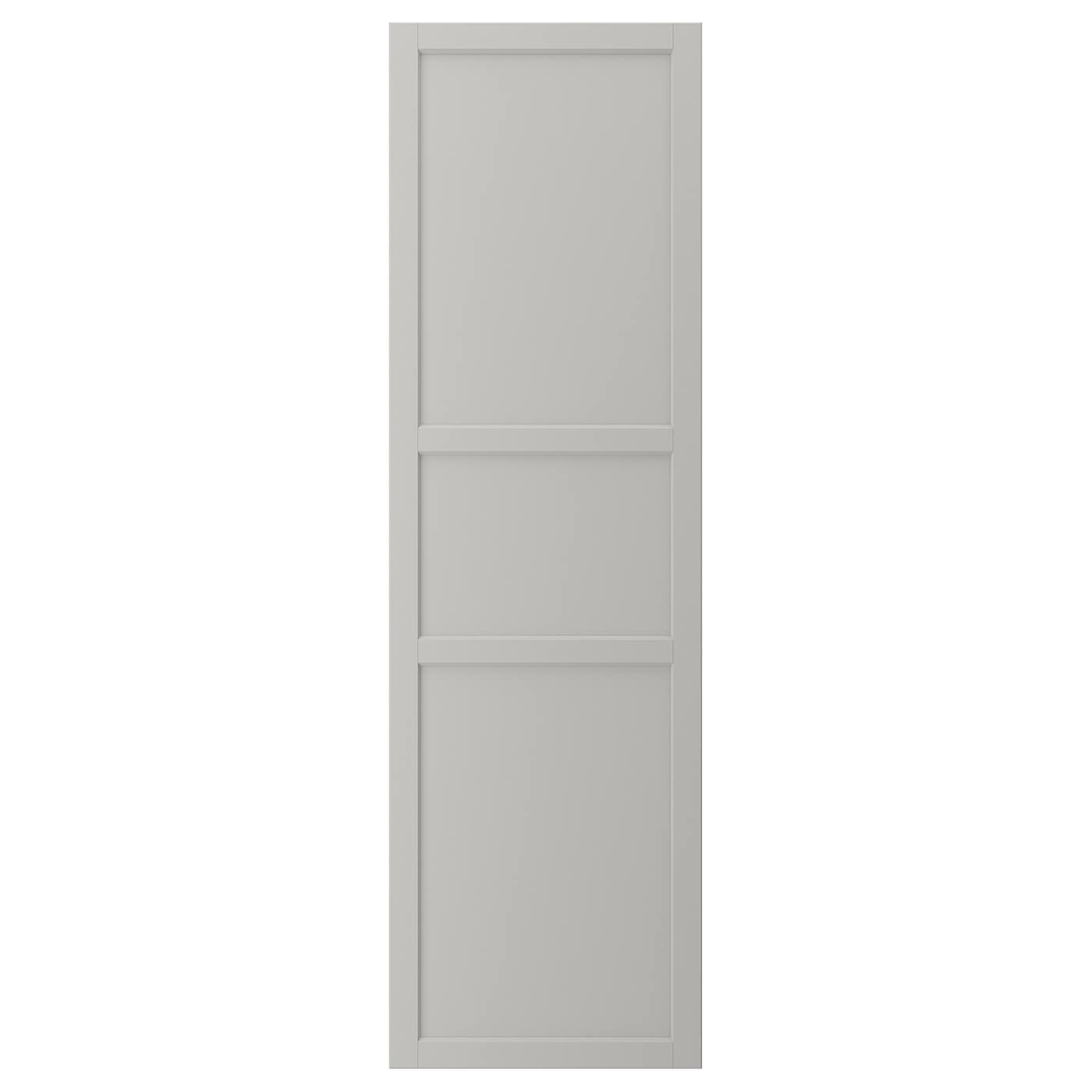Фасад - IKEA LERHYTTAN, 200х60 см, светло-серый, ЛЕРХЮТТАН ИКЕА