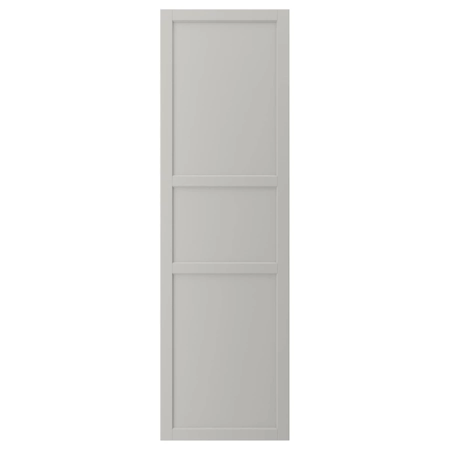 Фасад - IKEA LERHYTTAN, 200х60 см, светло-серый, ЛЕРХЮТТАН ИКЕА (изображение №1)
