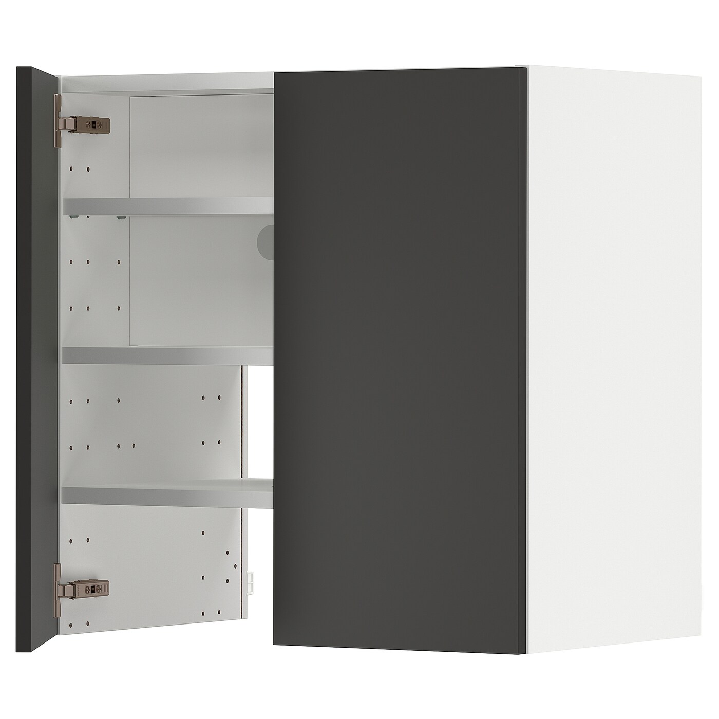 Шкаф под вытяжку -  METOD  IKEA/  МЕТОД ИКЕА, 60х60 см, белый/черный