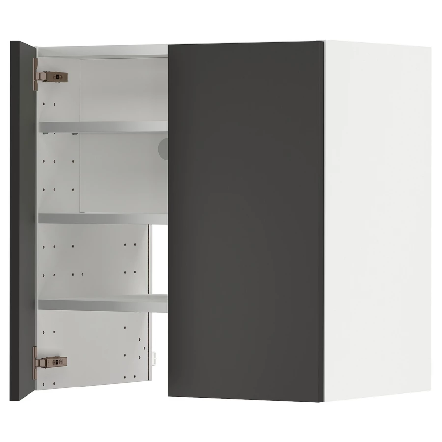 Шкаф под вытяжку -  METOD  IKEA/  МЕТОД ИКЕА, 60х60 см, белый/черный (изображение №1)