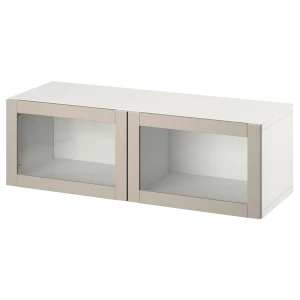 Навесной шкаф - IKEA BESTÅ/BESTA, 120x42x38 см, белый, БЕСТО ИКЕА