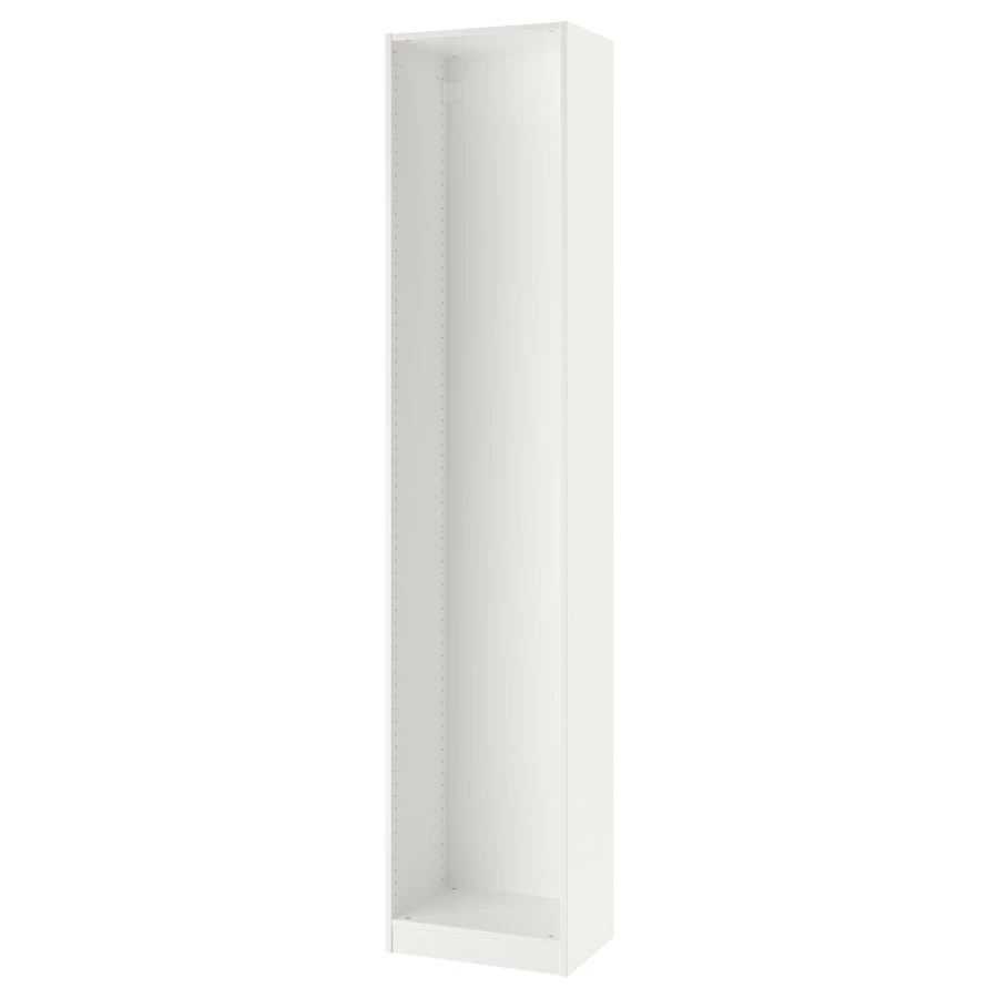 Каркас гардероба - IKEA PAX, 50x35x236 см, белый ПАКС ИКЕА (изображение №1)