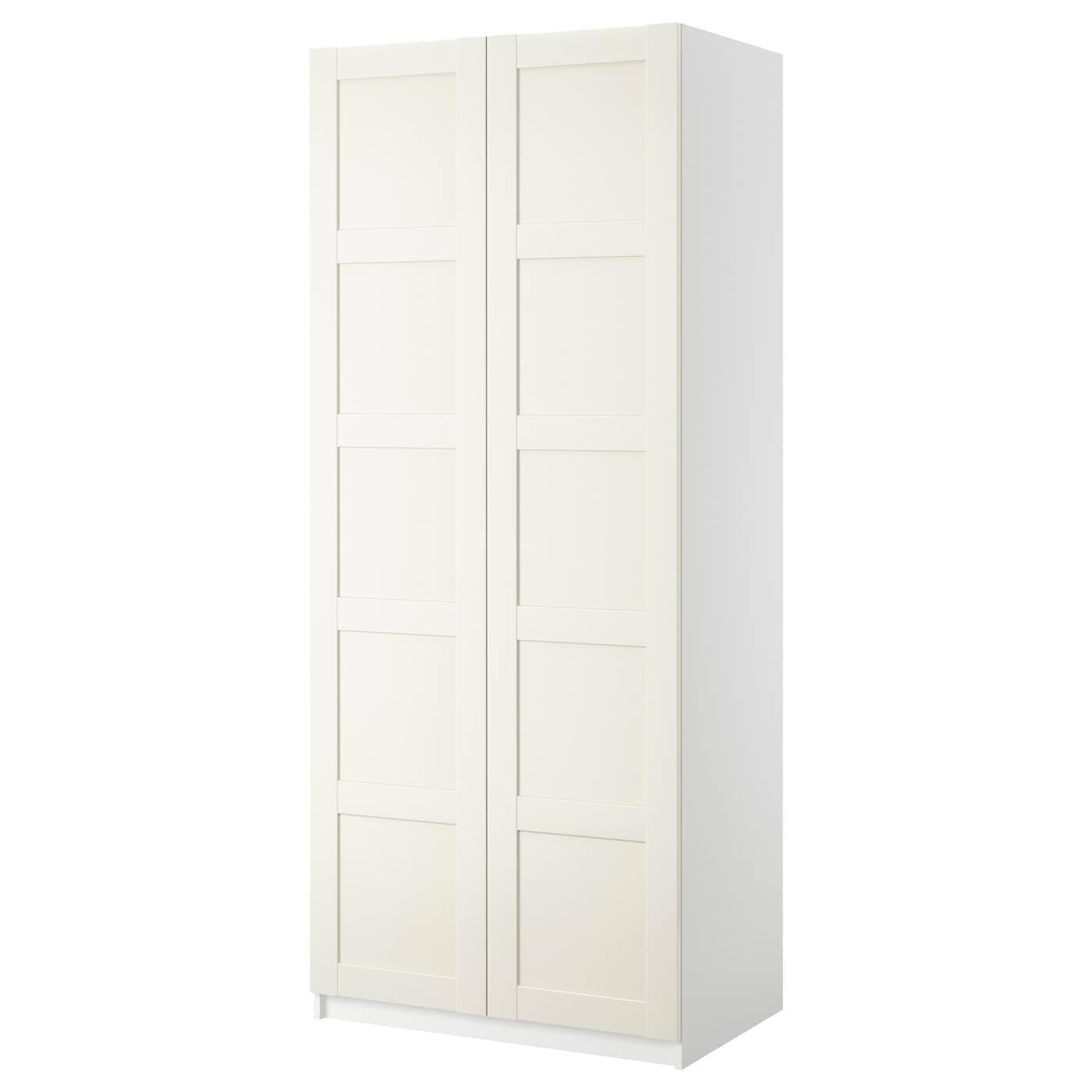 Гардероб - IKEA PAX/BERGSBO/ПАКС/БЕРГСБУ ИКЕА, 100x60x236 см, белый