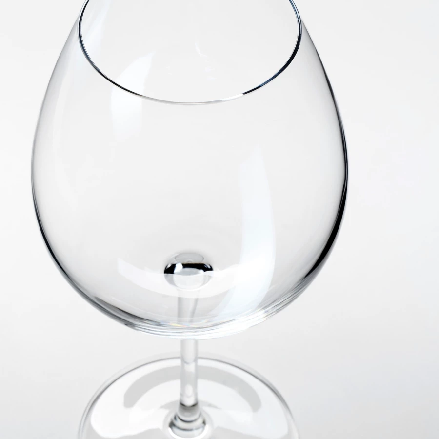 Набор бокалов для красного вина, 6 шт. - IKEA STORSINT, 670 мл, прозрачное стекло, СТОРСИНТ ИКЕА (изображение №2)