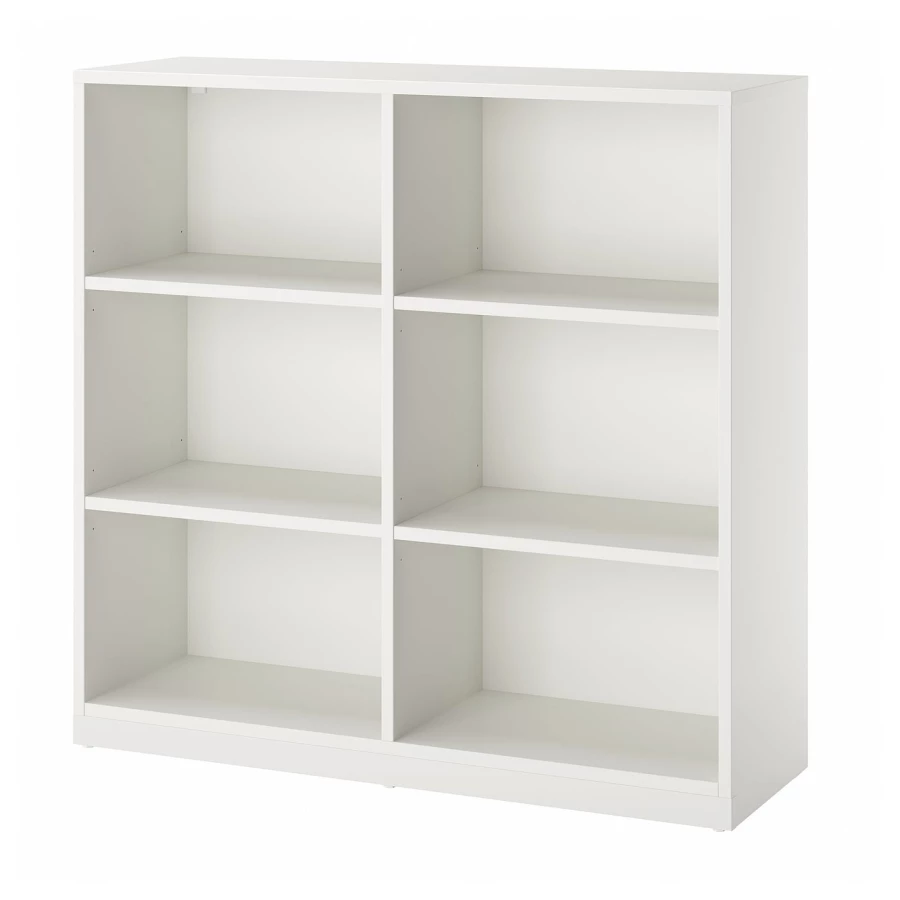 Книжный шкаф - TONSTAD IKEA/ ТОНСТАД ИКЕА, 120x37x116 см, кремовый/белый (изображение №1)