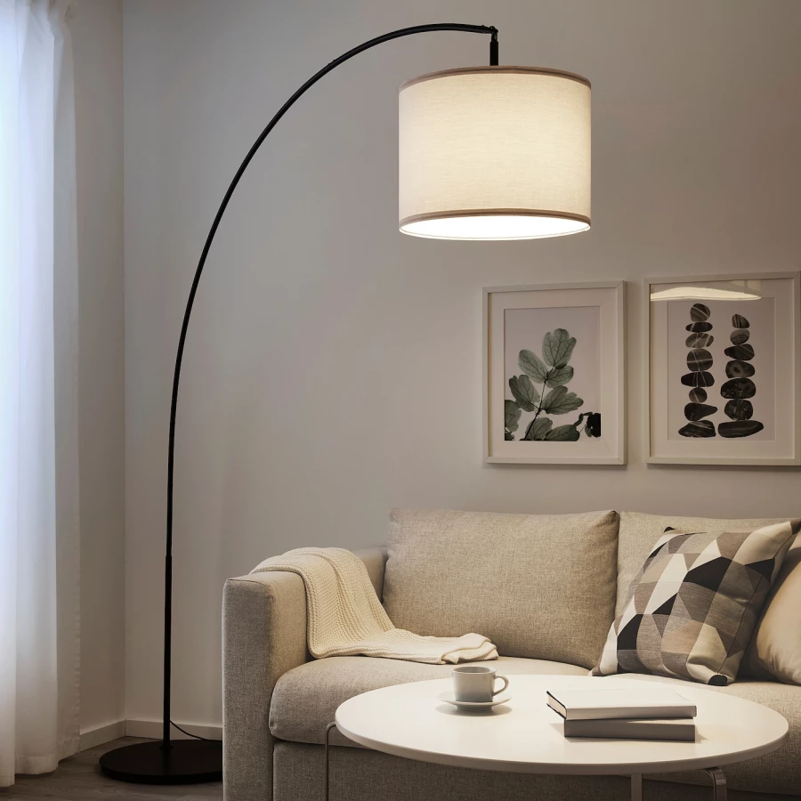 Напольные светильники - SKAFTET IKEA/СКАФТЕТ ИКЕА, 214 см, черный (изображение №2)
