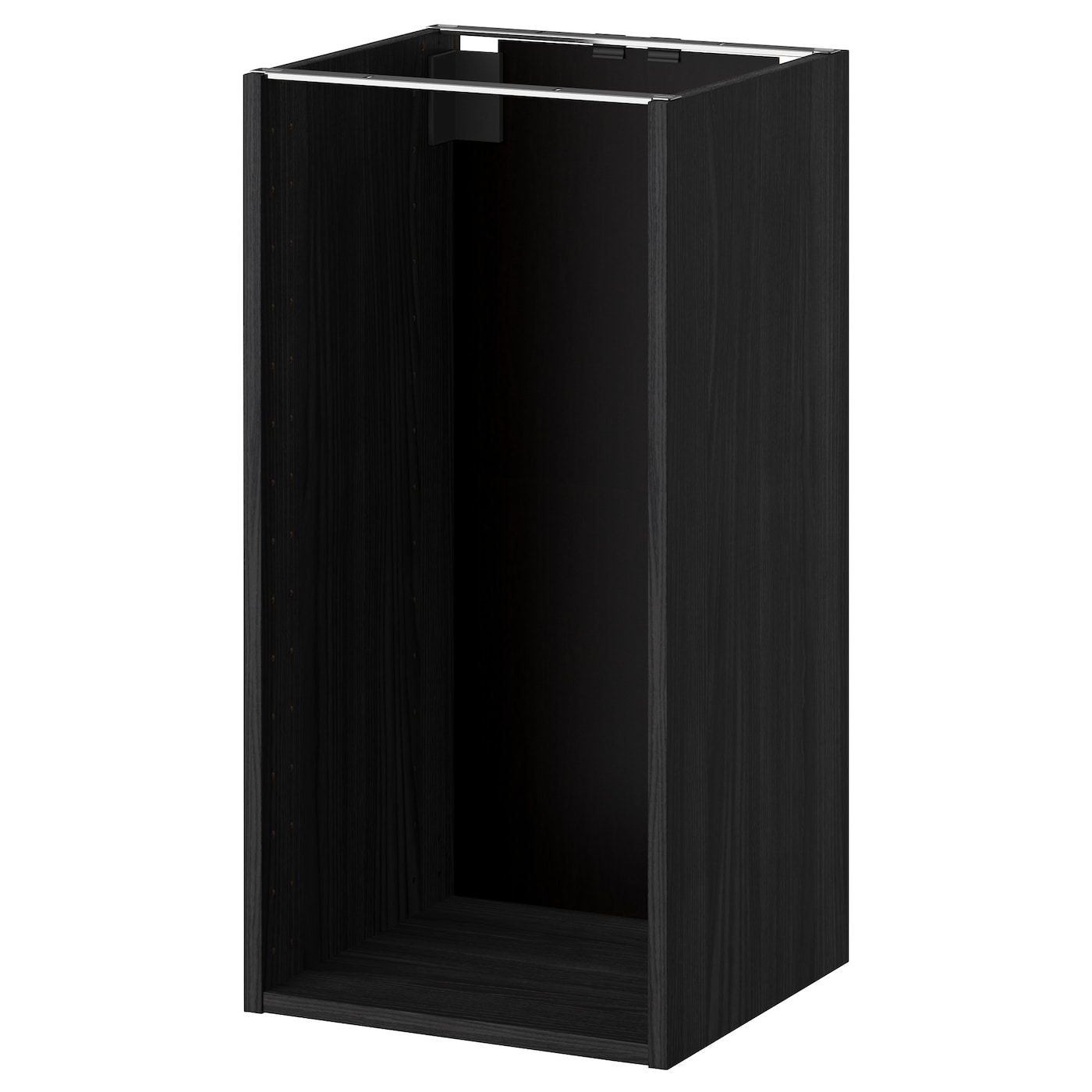 Каркас тумбы - METOD IKEA/МЕТОД ИКЕА, 80х40 см, черный
