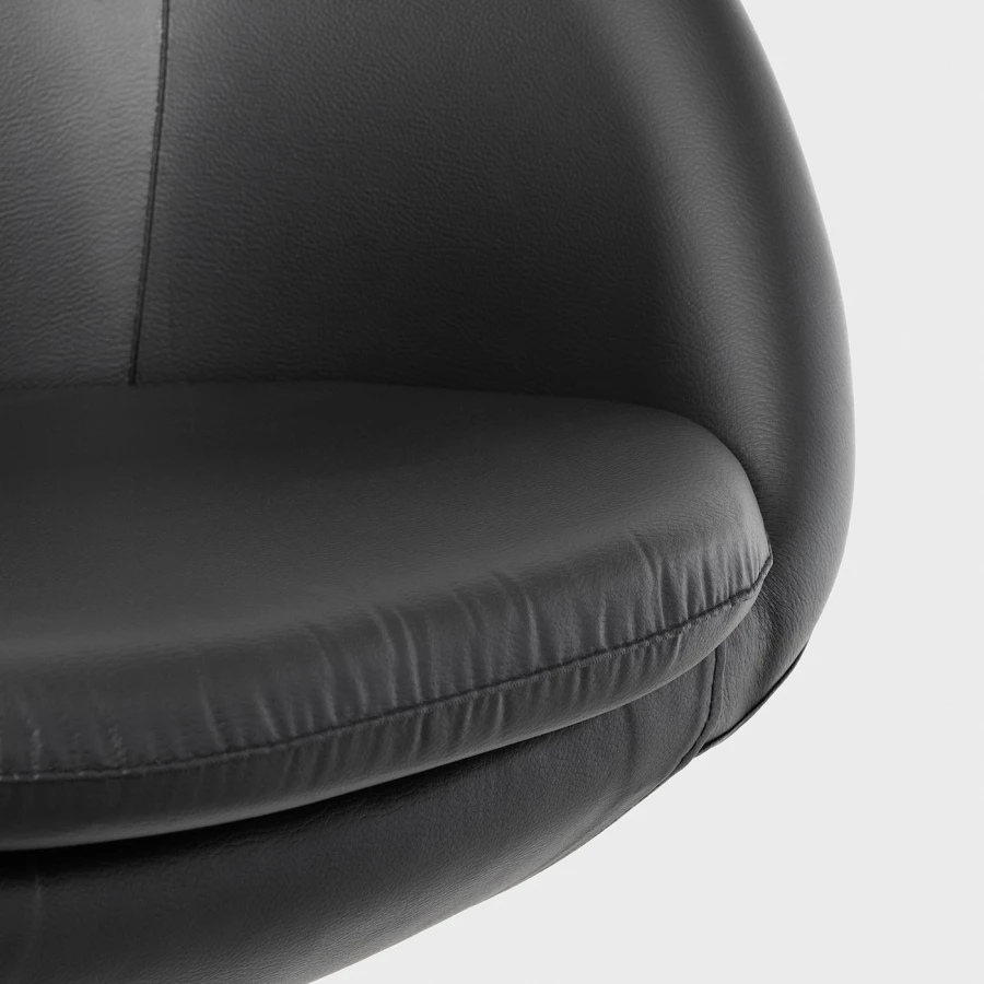 Офисный стул - IKEA SKRUVSTA, 69x69x86см, черный, СКРУВСТА ИКЕА (изображение №3)