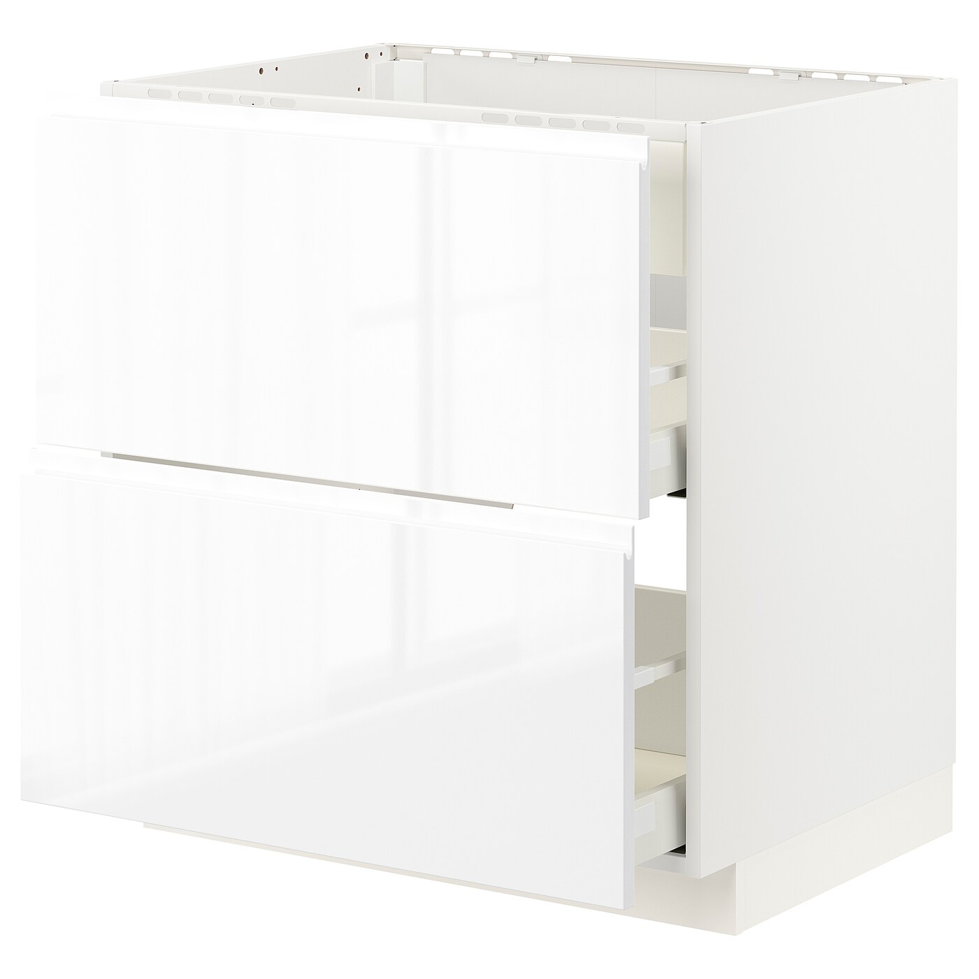 Напольный шкаф - IKEA METOD MAXIMERA, 88x62x80см, белый, МЕТОД МАКСИМЕРА ИКЕА