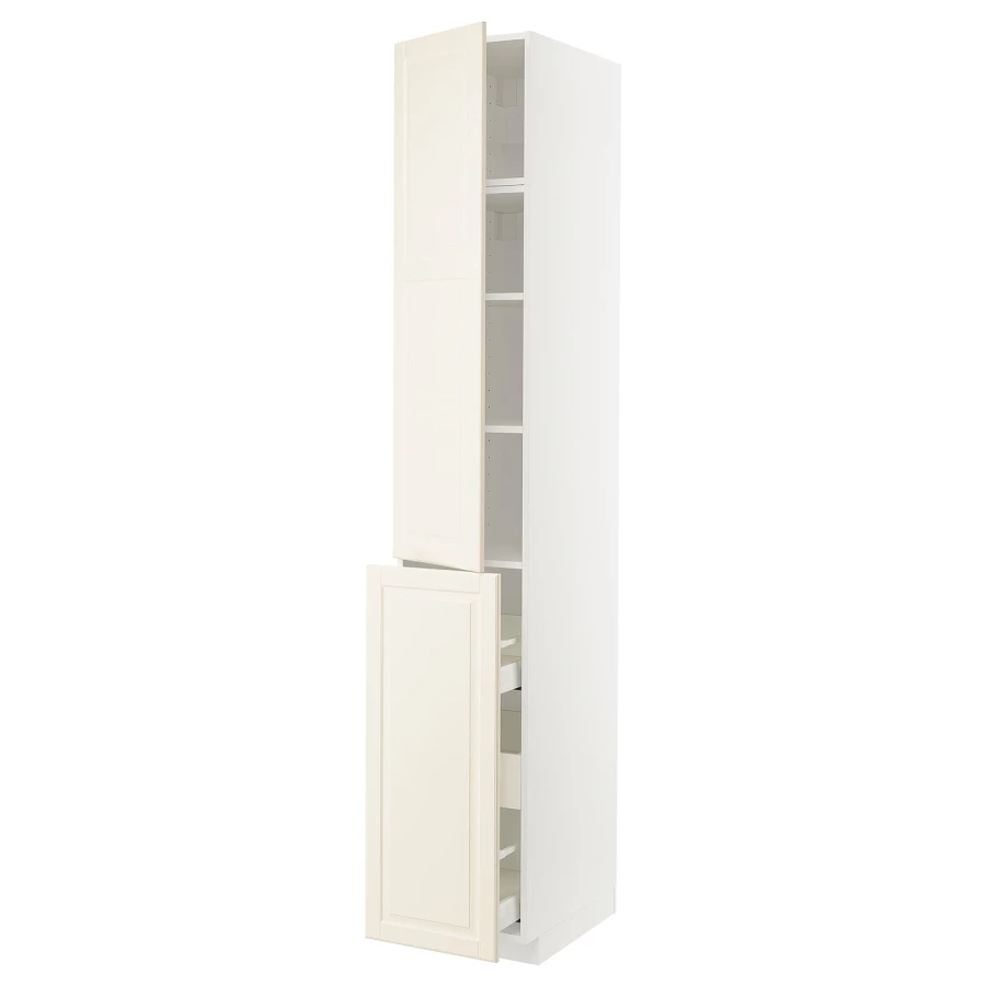 Шкаф - METOD / MAXIMERA  IKEA/ МЕТОД/МАКСИМЕРА  ИКЕА,  248х40 см, кремовый/белый (изображение №1)