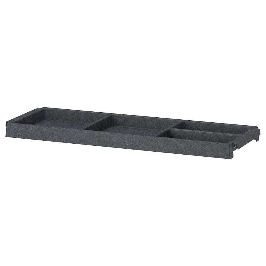 Полка - IKEA IVAR/ИВАР ИКЕА, 30х83 см, черный (изображение №1)