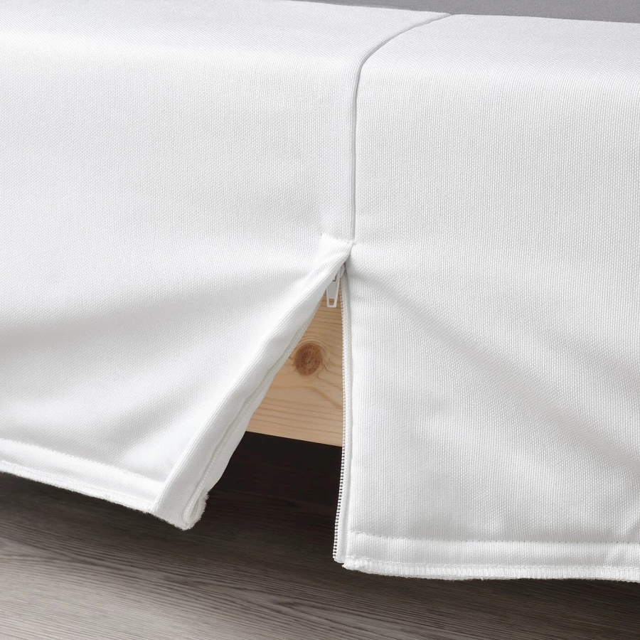Кровать - LYNGÖR / LYNGОR IKEA/ ЛЮНГЕРЬ ИКЕА,  180х200 см, белый (изображение №9)