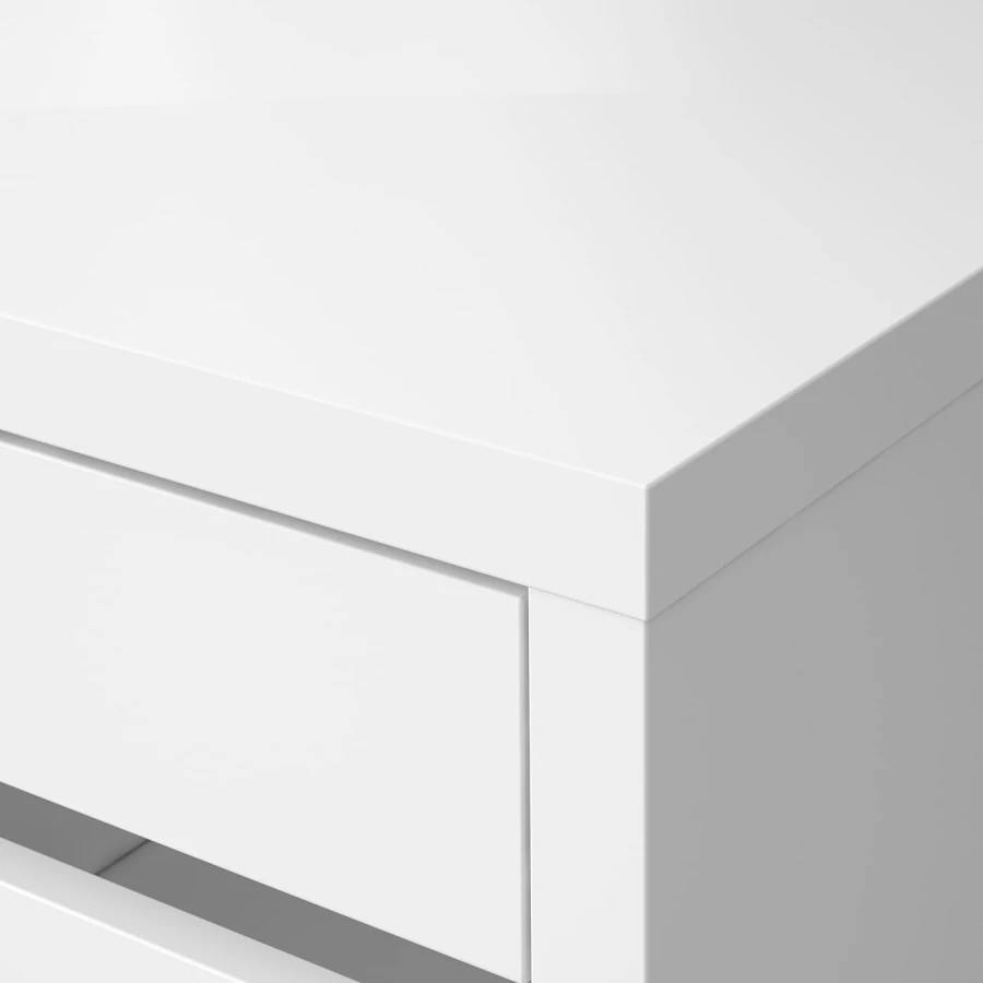Письменный стол - IKEA MICKE, 105х50 см, белый, МИККЕ ИКЕА (изображение №5)