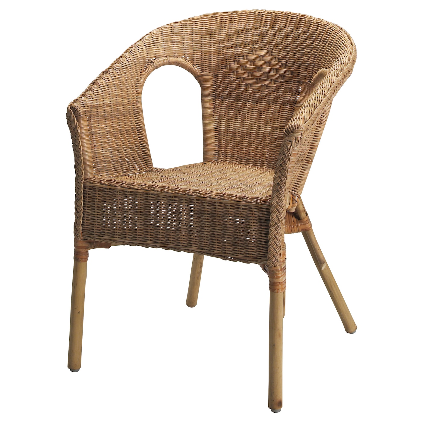 Садовое кресло - IKEA AGEN, 79х56x58 см, коричневый, АГЕН ИКЕА