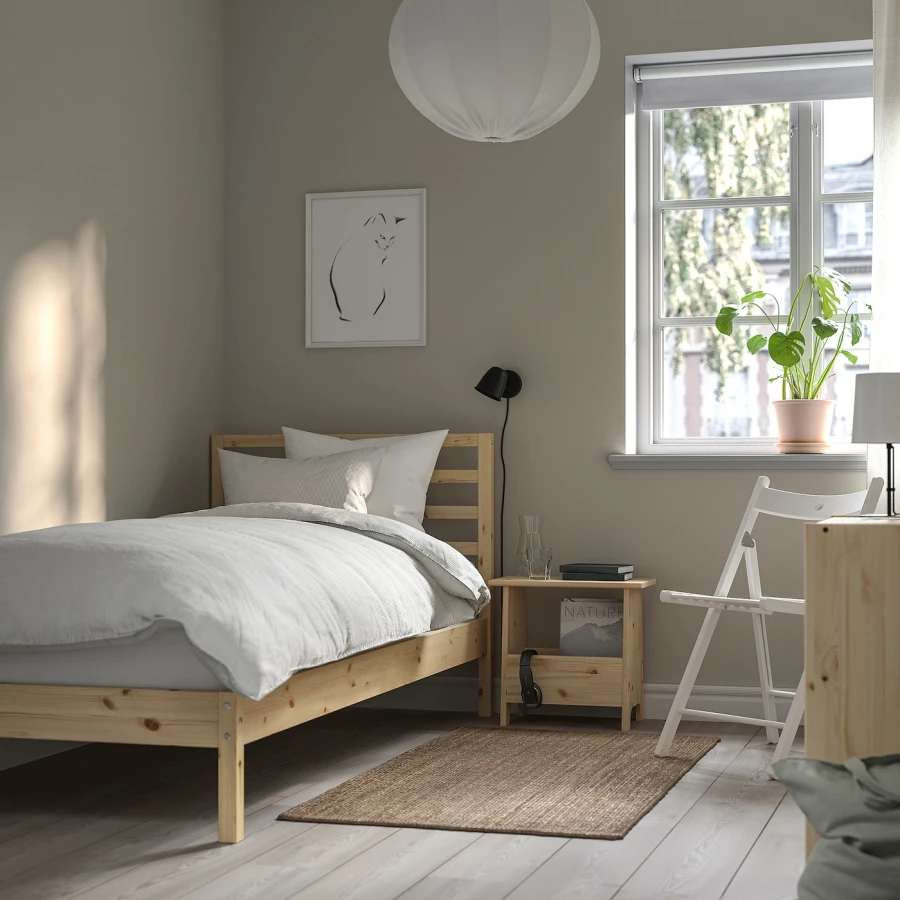 Каркас кровати - IKEA TARVA/LINDBÅDEN/LINDBADEN, 200х90 см, сосна, ТАРВА/ЛИНДБАДЕН ИКЕА (изображение №3)