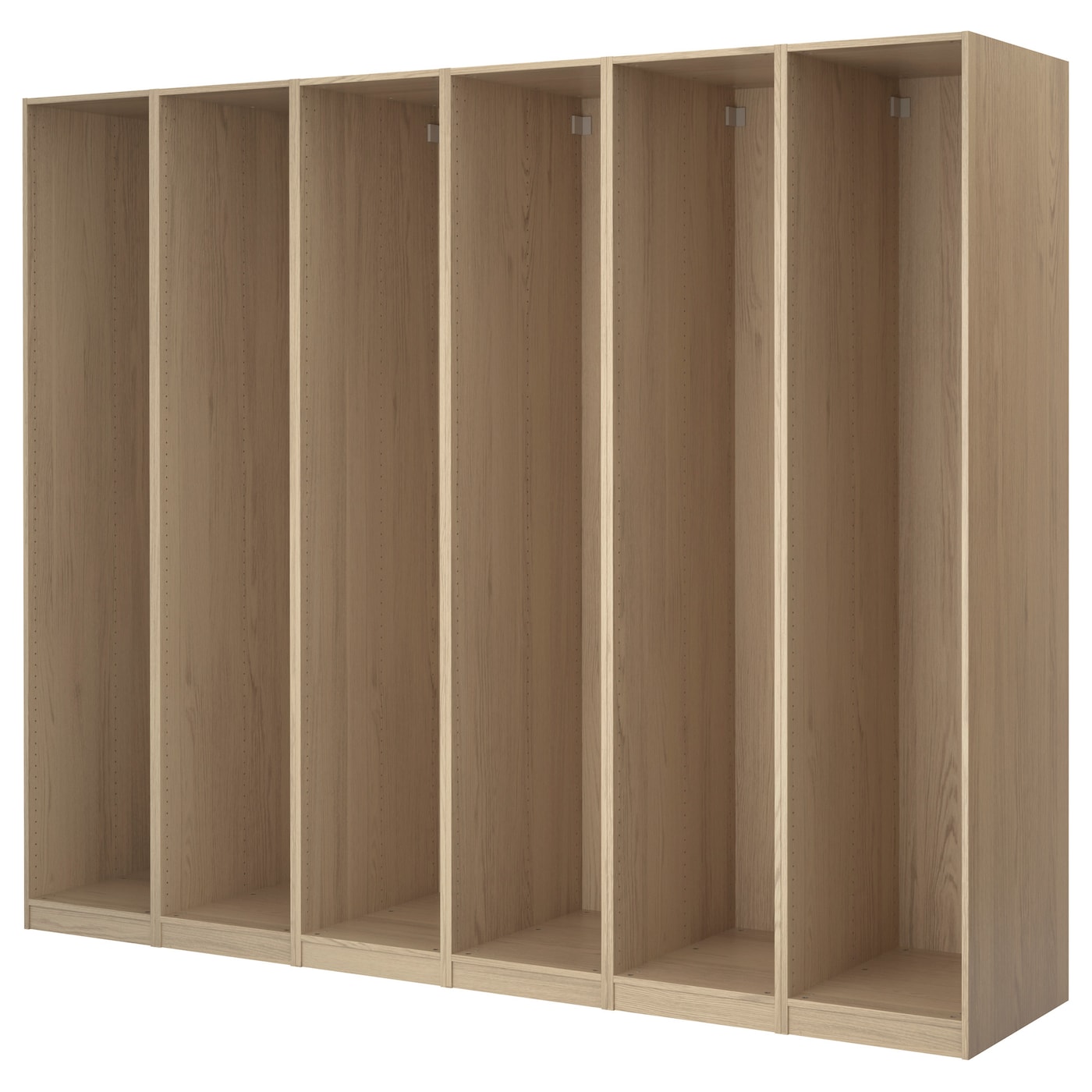 6 каркасов гардероба - PAX IKEA/ ПАКС ИКЕА, 300х58х201  см, коричневый
