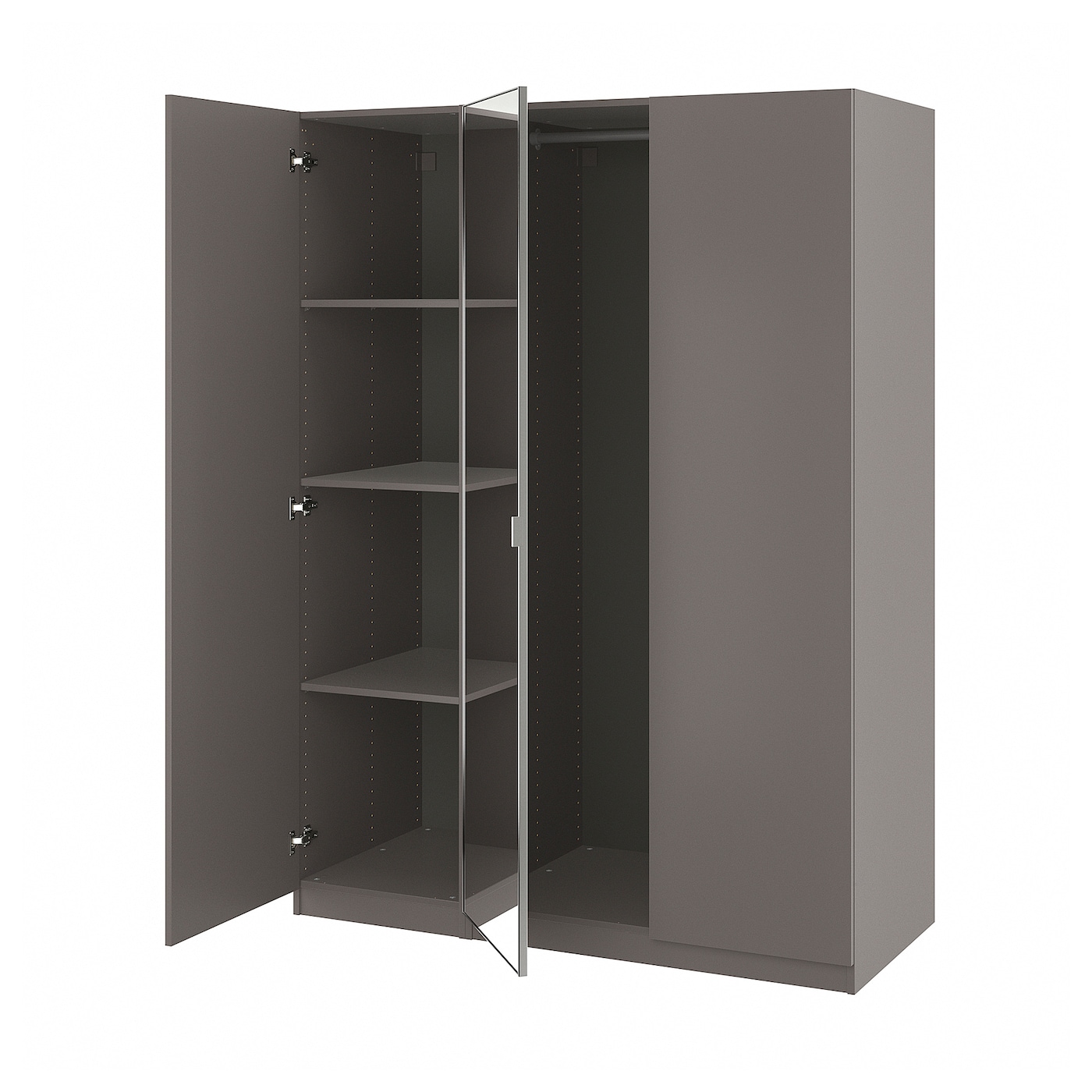Гардероб- IKEA PAX/FORSAND / ПАКС/ ФОРСАНД ИКЕА, 150х60х201 см, темно-коричневый