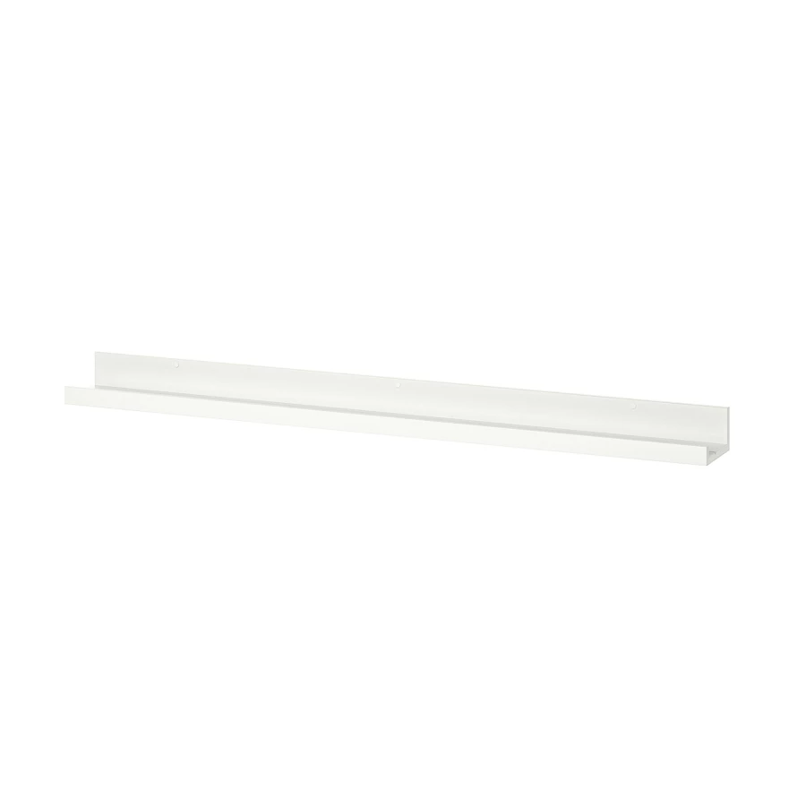 Полка для картин - MOSSLANDA IKEA/ МОССЛЭНДА ИКЕА, 115х12 см, белый (изображение №1)