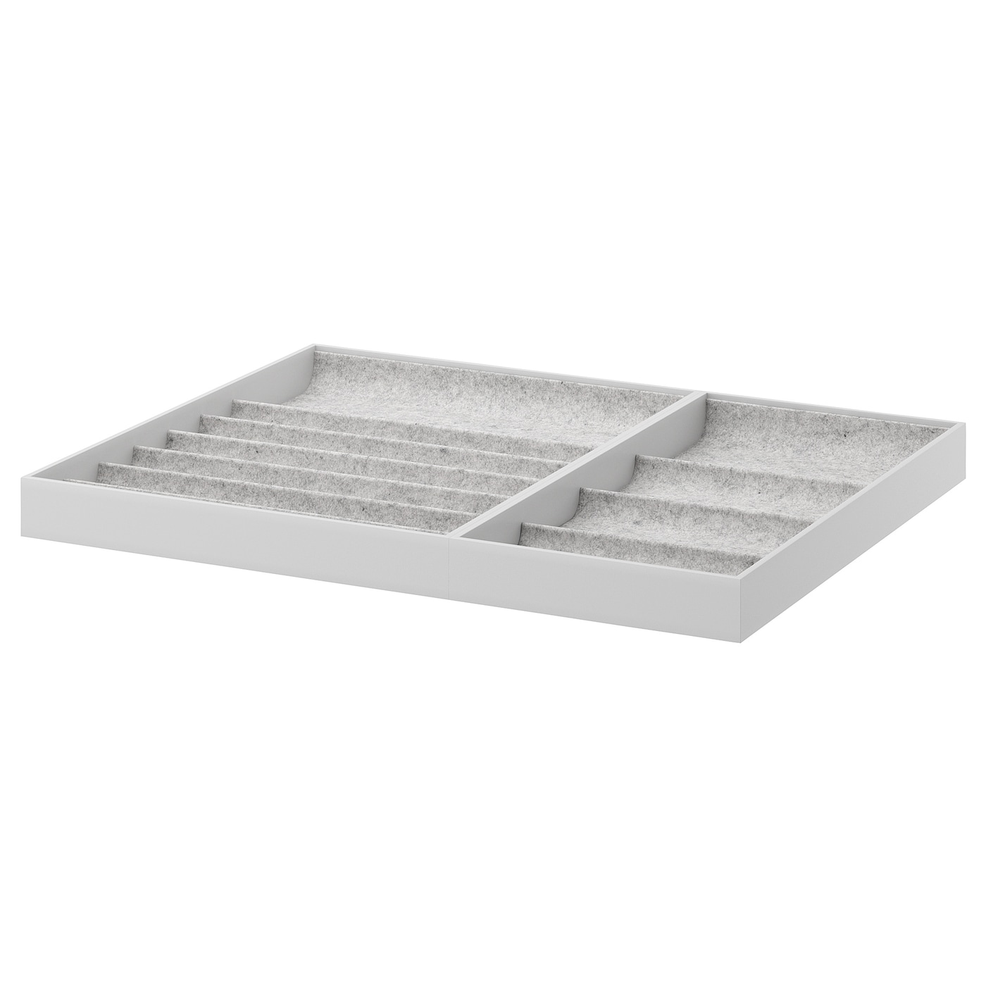 Вставка для выдвижного ящика - IKEA KOMPLEMENT/КОМПЛИМЕНТ ИКЕА, 75x58 см, серый