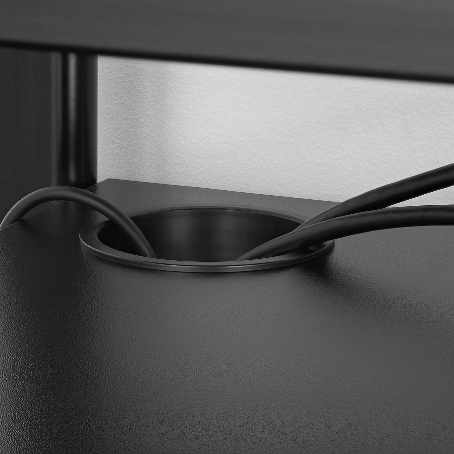 Игровой стол - IKEA FREDDE, 140х74х73 см, черный, ФРЕДДЕ ИКЕА (изображение №2)