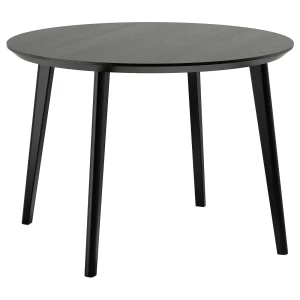 Стол -LISABO / LISABO IKEA/ ЛИСАБО ИКЕА, 105х105х74 см, черный