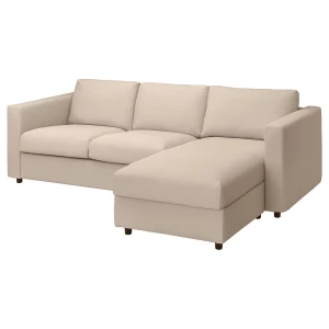 VIMLE Чехол на 3-местный диван с шезлонгом ИКЕА