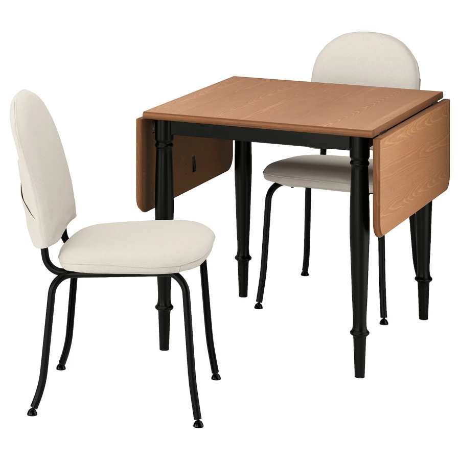DANDERYD / EBBALYCKE Стол и 2 стула ИКЕА (изображение №1)