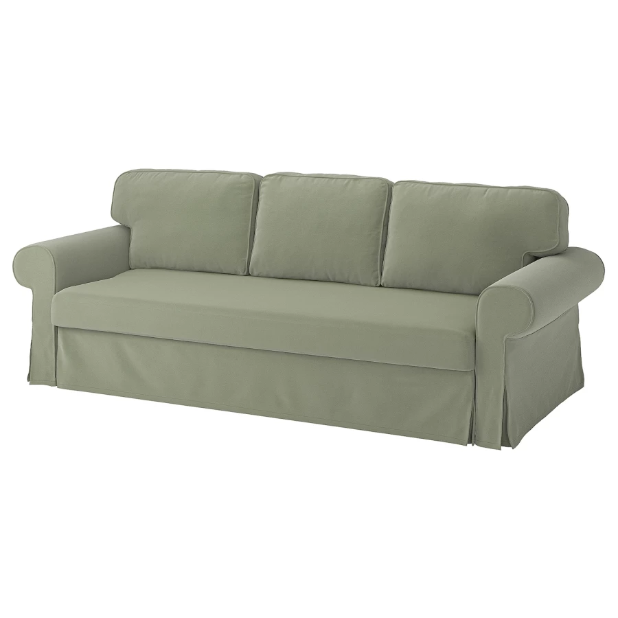 Чехол на 3-местный диван - VRETSTORP IKEA/ ВРЕТСТОРП  ИКАЕ,   зеленый (изображение №1)