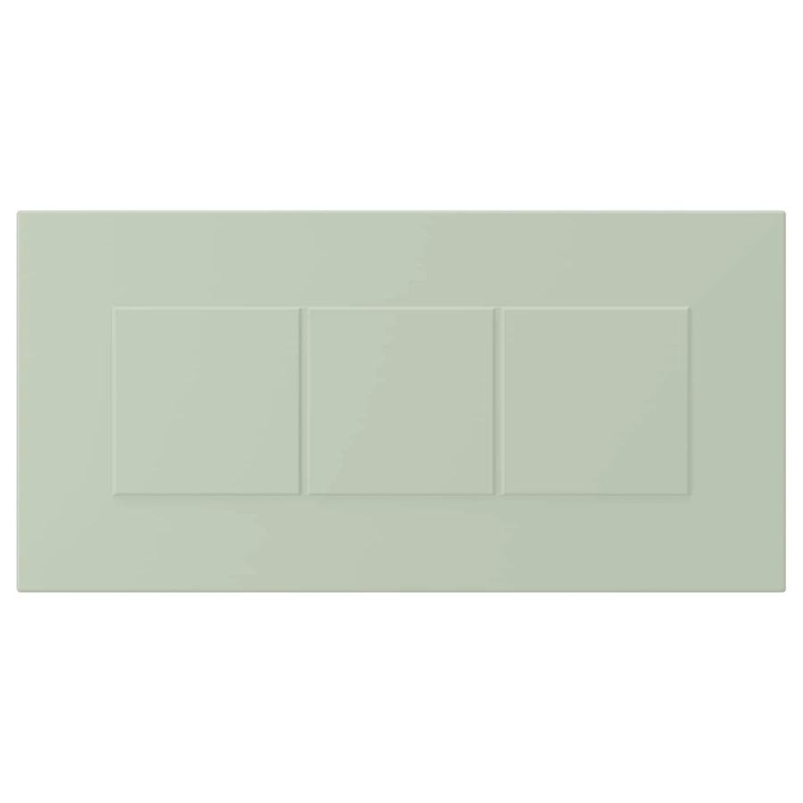 Фасад ящика - IKEA STENSUND, 20х40 см, светло-зеленый, СТЕНСУНД ИКЕА (изображение №1)
