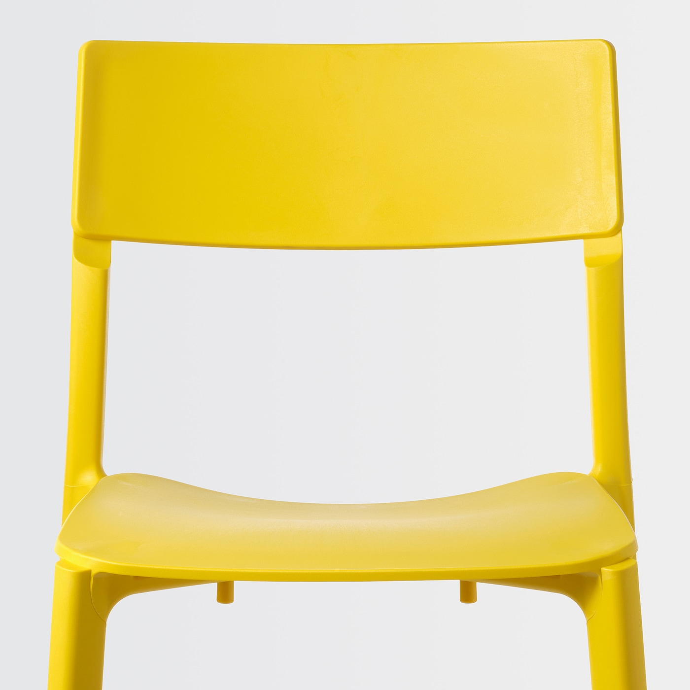 Стул - IKEA JANINGE,76х50х46 см. пластик желтый, ЯНИНГЕ ИКЕА за