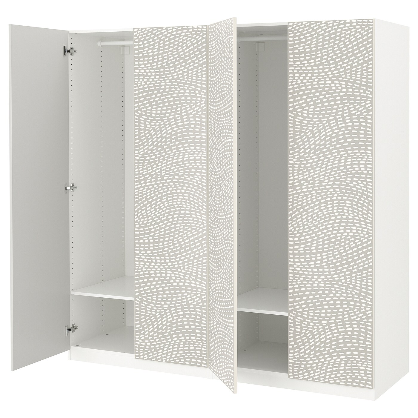 Шкаф - IKEA PAX/MISTUDDEN/ПАКС/МИСТУДДЕН ИКЕА, 60х200х201,2 см, белый/серый