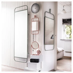 Второе фото. Зеркало настенное - IKEA GRANVÅG/GRANVАG/ГРАНВОГ ИКЕА, 22х48 см, розовый