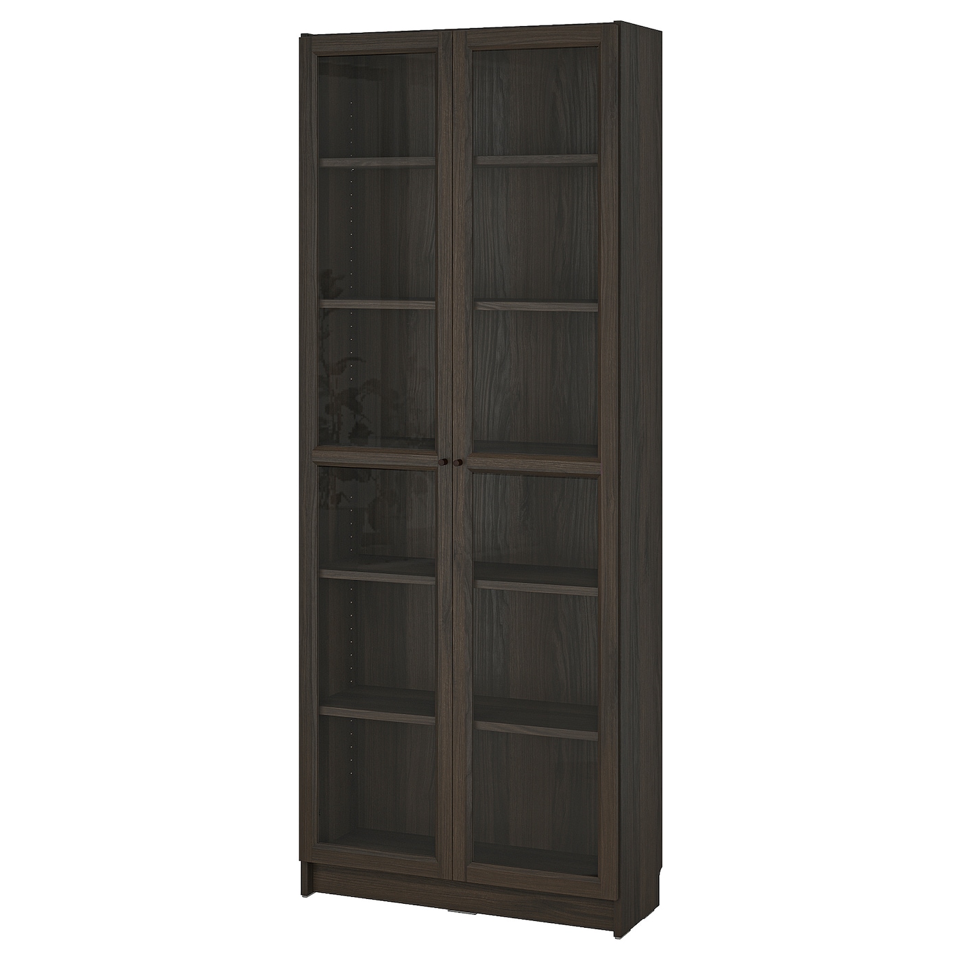Книжный шкаф -  BILLY / OXBERG IKEA/ БИЛЛИ/ ОКСБЕРГ ИКЕА,80х30х202 см,  черный