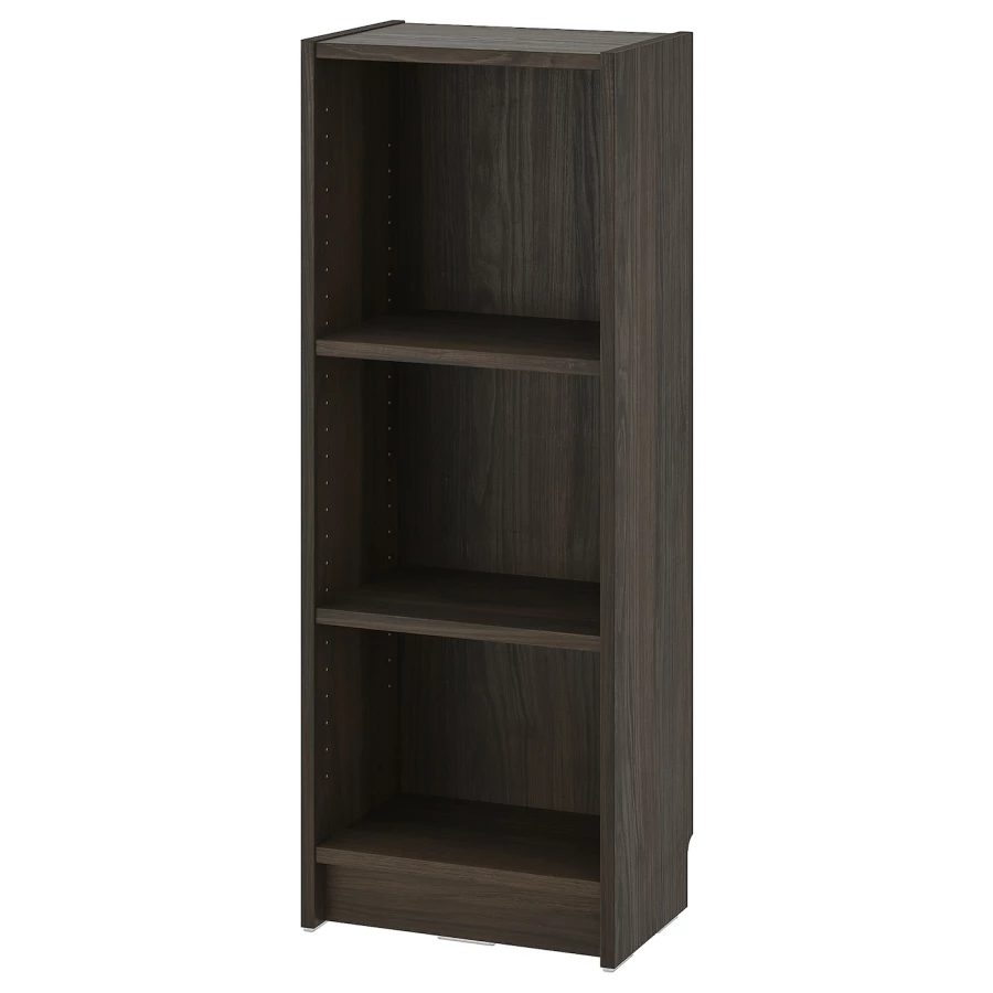 Книжный шкаф -  BILLY IKEA/ БИЛЛИ ИКЕА, 40х28х106  см, темно-коричневый (изображение №1)