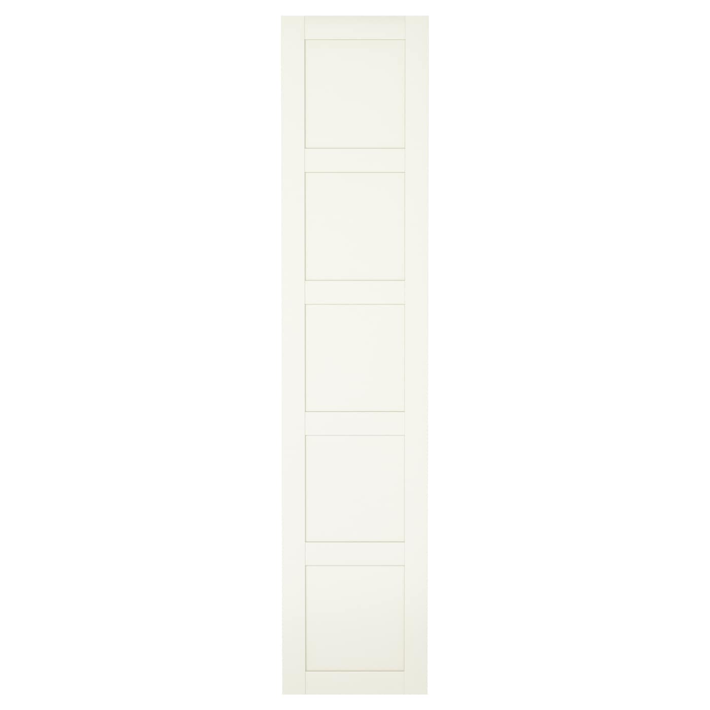 Дверь - IKEA BERGSBO/БЕРГСБУ ИКЕА, 50x229 см, белый
