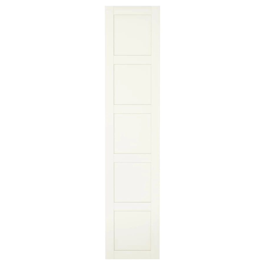 Дверь - IKEA BERGSBO/БЕРГСБУ ИКЕА, 50x229 см, белый (изображение №1)
