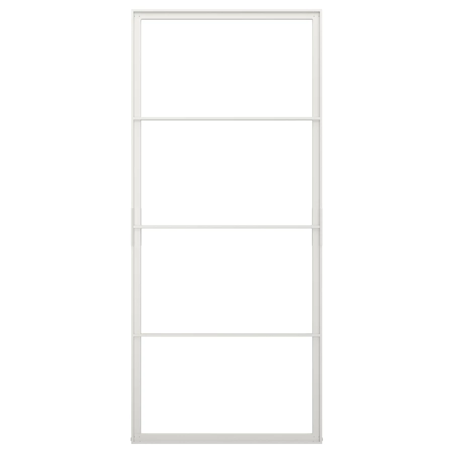 Пара рам раздвижных дверей - SKYTTA IKEA/ СКЮТТА ИКЕА, 102х231 см, белый (изображение №1)