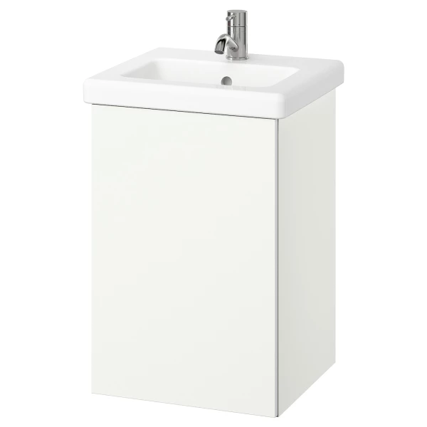 Тумба для ванной - ENHET / TVÄLLEN  /TVАLLEN  IKEA/ ЭНХЕТ / ТВЭЛЛЕН ИКЕА,  44х43х65 см , белый