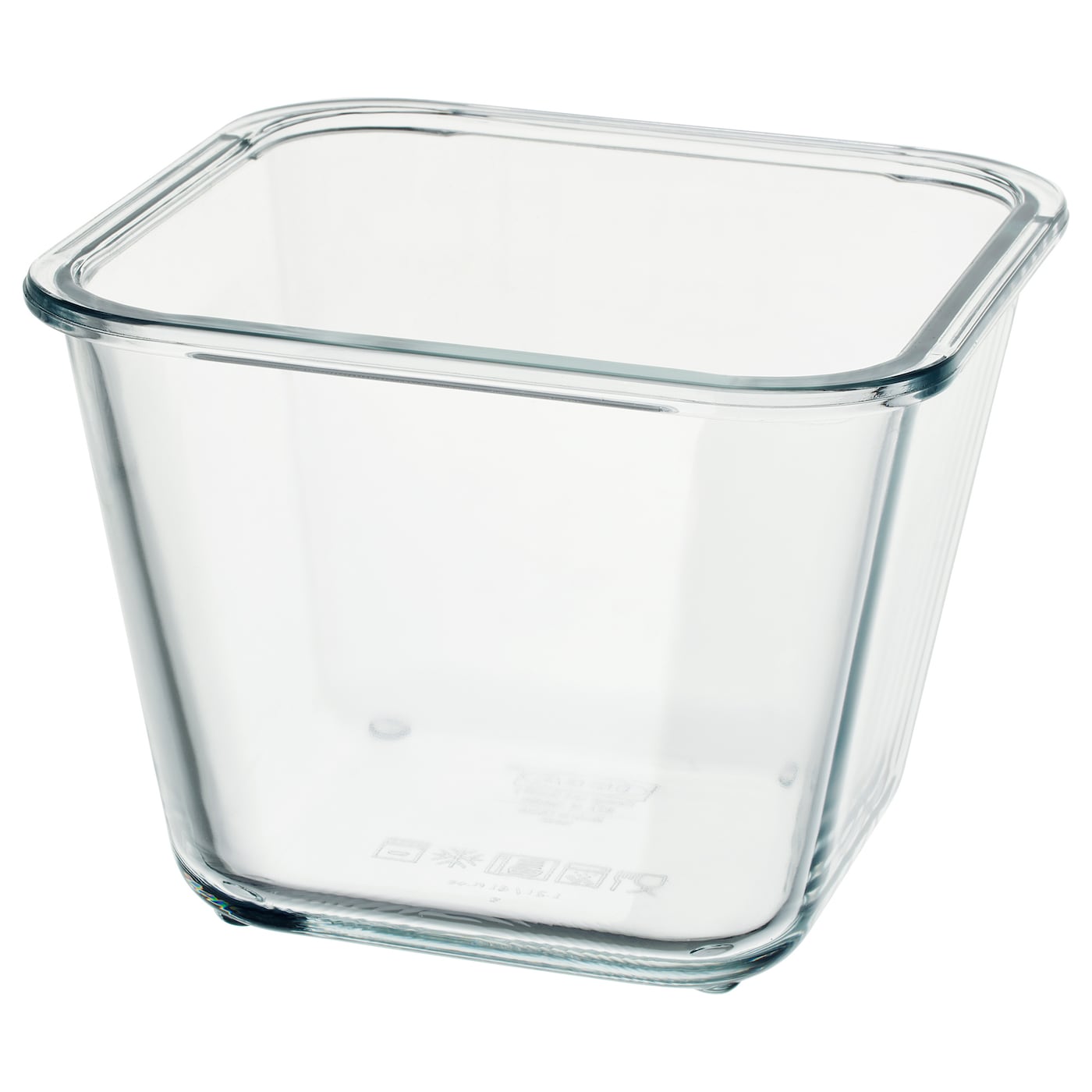 Контейнер для продуктов - IKEA 365+, 15х15х11 см, стекло, ИКЕА 365+
