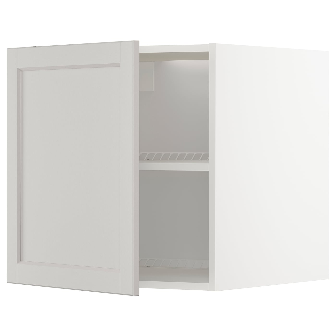 Шкаф для холодильника/морозильной камеры - METOD  IKEA/  МЕТОД ИКЕА, 60х60 см, белый/светло-серый