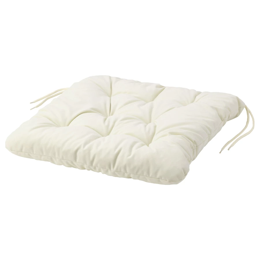 Подушка на стул  - KUDDARNA IKEA/ КУДДАРНА ИКЕА, 44х44  см,  белый (изображение №1)