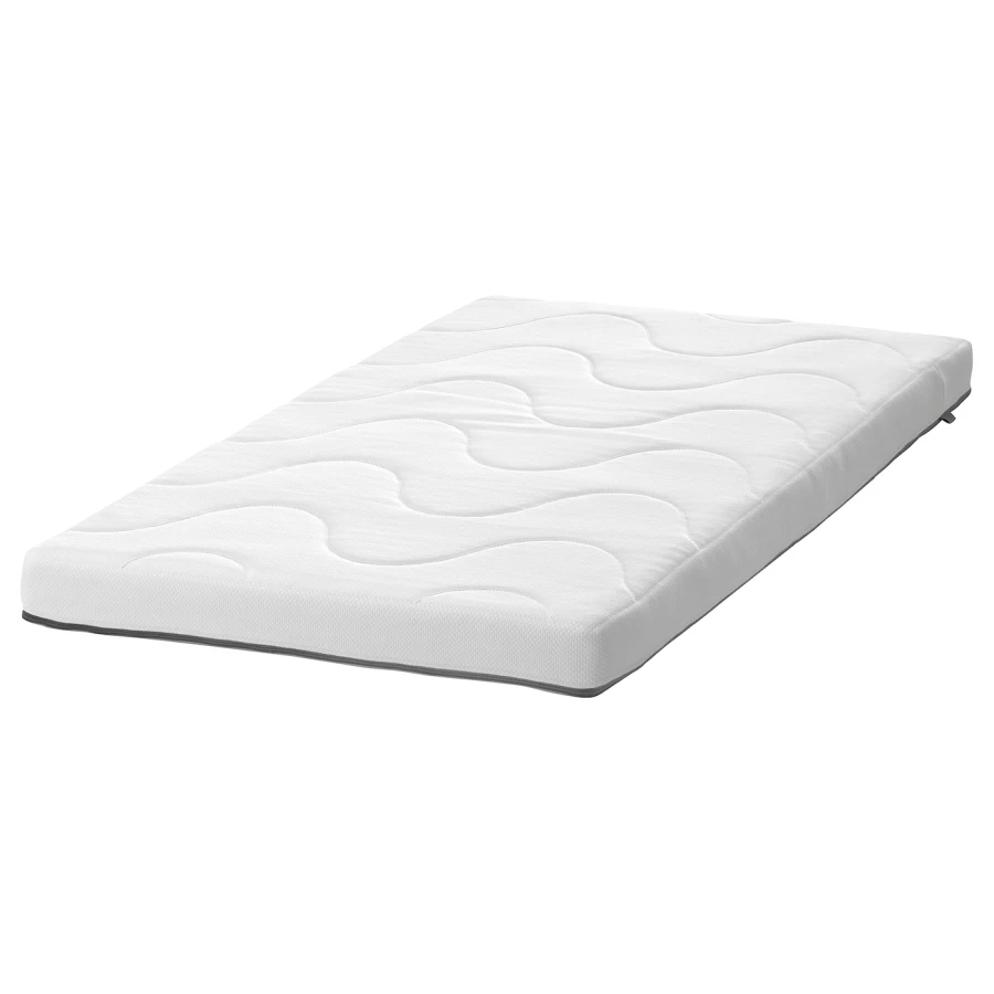 Матрас для детской кроватки - KRUMMELUR IKEA/ КРУММЕЛУР ИКЕА, 60х120 см, белый (изображение №2)