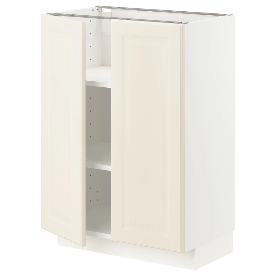 Напольный шкаф - IKEA METOD, 88x39x60см, белый, МЕТОД ИКЕА (изображение №1)